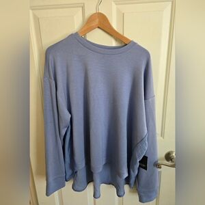 Simply Vera Vera Wang Periwinkle Sweatshirt